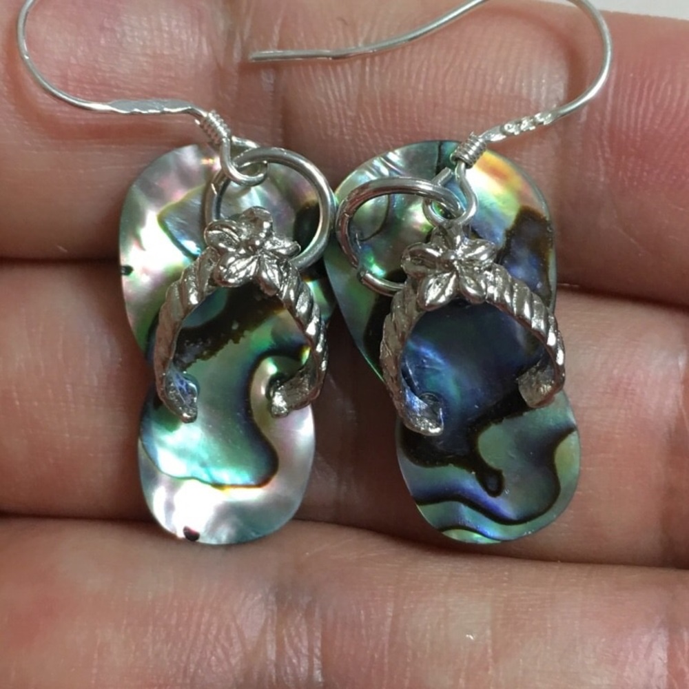 Newhandmade Abalone Shell Earrings - image 4